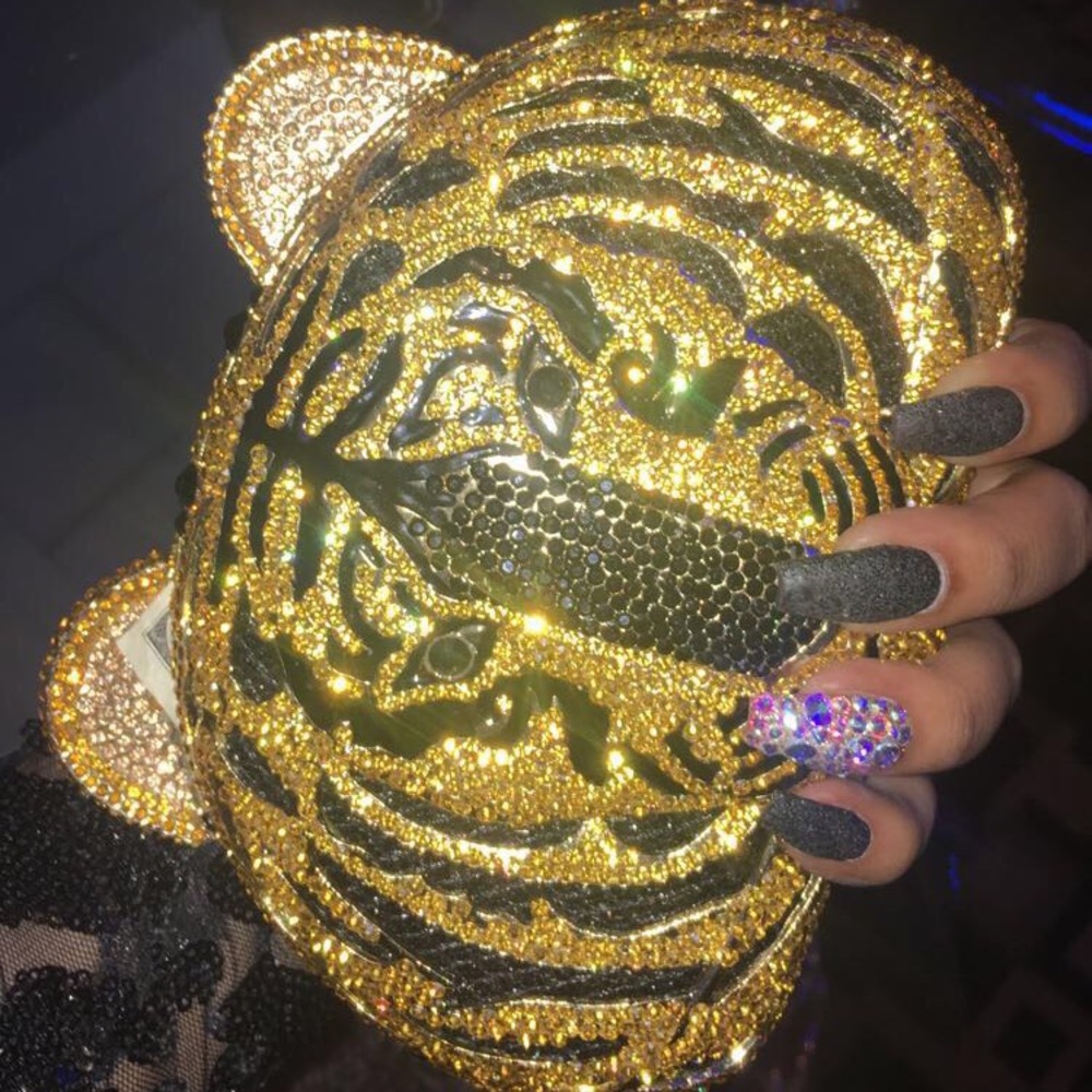 Crystal clutch